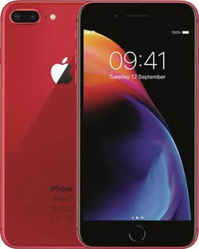 Purchase a pre-owned Apple iPhone 8 Plus in Red, available in New Zealand – excellent condition and competitively priced